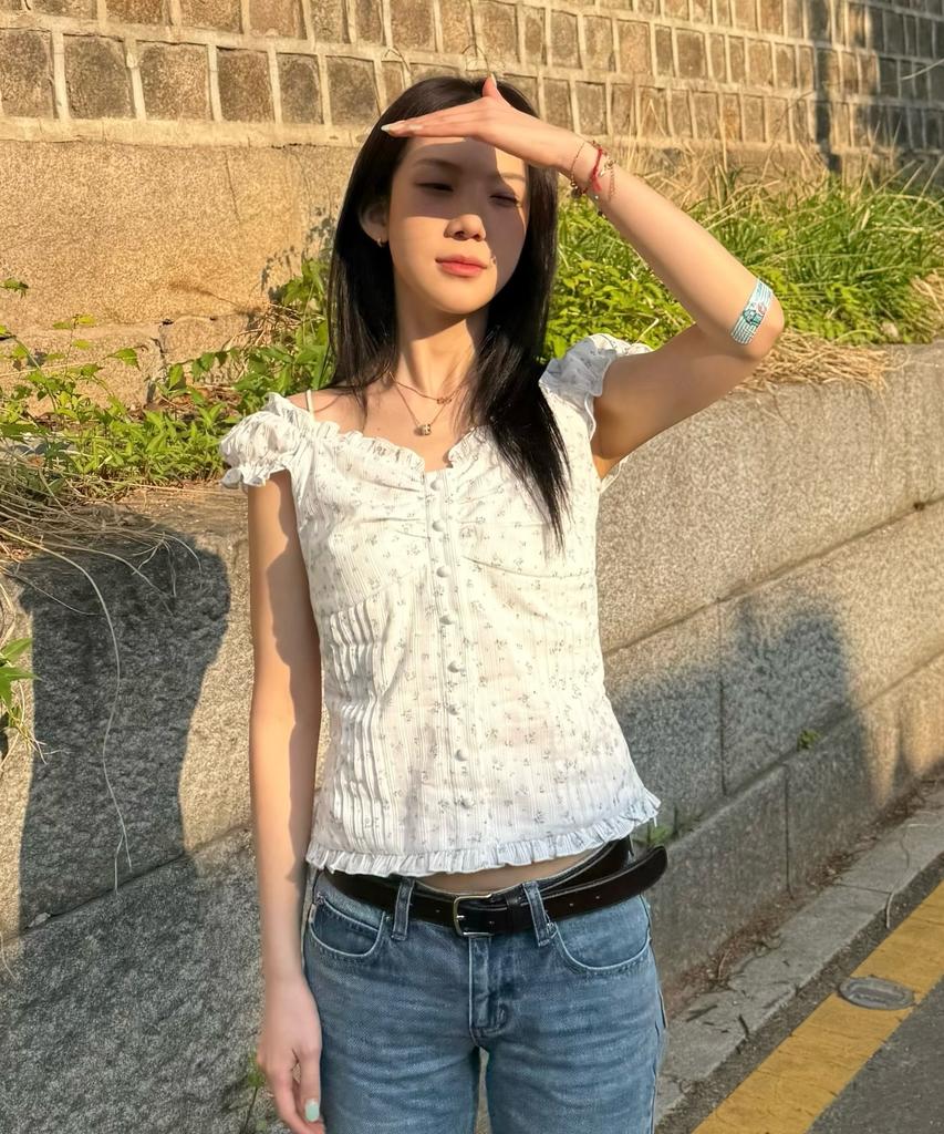 LOTSYOU Lotsyou_Ella Blouse Ivory