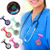 Nurse Brooch Pin Hang Pocket Electric Watch