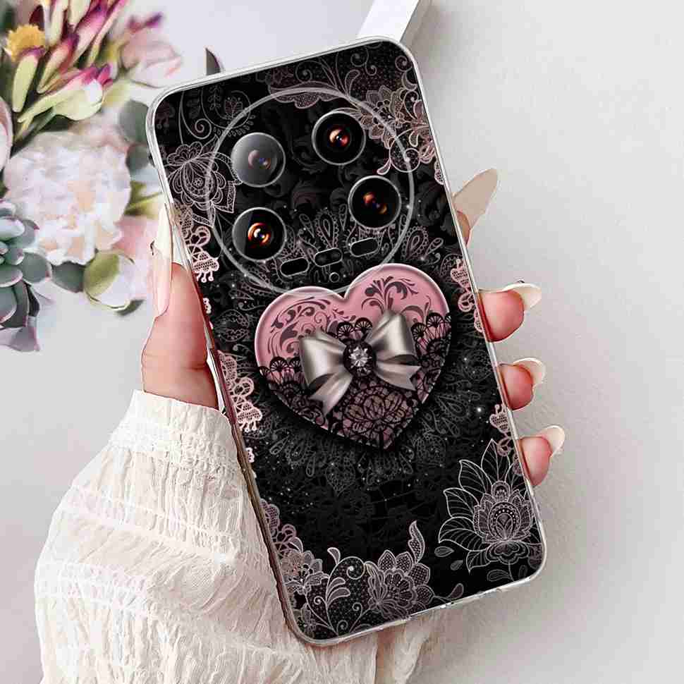 Case For Xiaomi 14 Ultra Butterfly Silicone Soft Phone Cover For Xiaomi Mi 14 Mi14 Ultra Shockproof Back Fundas Xiaomi 14Ultra