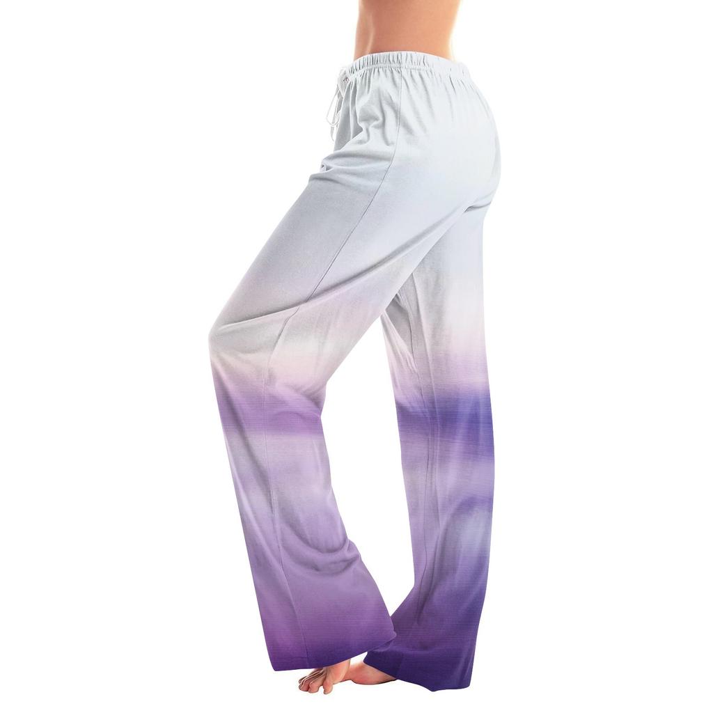 Women's Fashion Loose Casual Gradient Printed Casual Pants