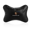 Fashion Car Seat Headrest Auto Logo Neck Pillow Car Accessories For Porsche 911 918 928 944 968 Boxster Carrera-GT Cayenne Macan Panamera