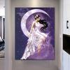 5d Diy Diamond Embroidery Moonlight Beauty Diamond Painting Cross Stitch Rhinestone Mosaic Decor