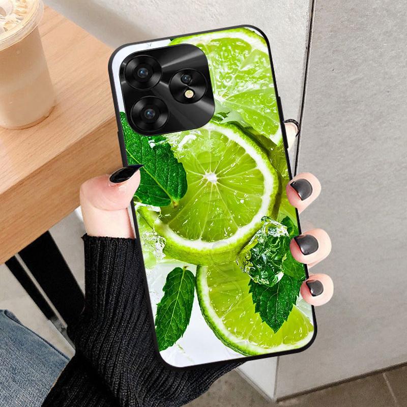 For Umidigi A15c A15 Case Black Bumper TPU Soft Silicone Phone Cover For Umidigi A15 Cases A 15 15C Coque Funda Capa Bumper