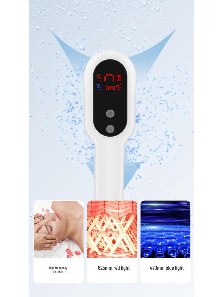 Электрический массажер для кожи головы и фототерапевтическая расческа для ухода за волосами и здоровья