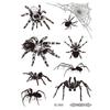 Foot Waterproof Spider Halloween Tattoo Temporary Tattoo Sticker Halloween Fake Tattoo Body Art