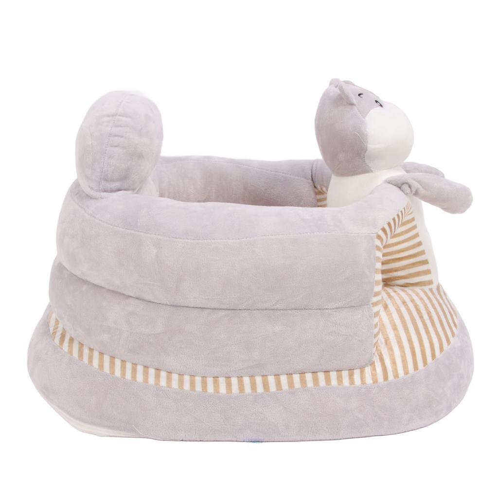 Baby Support Seat Cute Cartoon Infant Sit Up Chair Soft Baby Learning Sitting Chair Stable Baby