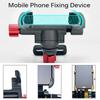 Universal Bicycle Phone Holder Electric Vehicle Navigation Shockproof Anti-slip Bike Handlebar Holder Stand Aluminum Alloy Frame