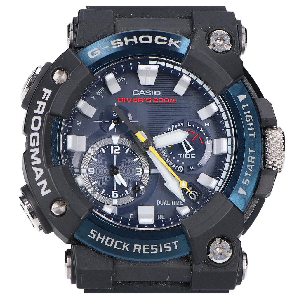 G-SHOCK GWF-A1000C-1AJF MASTER OF G Frogman Часы Черный x синий Б/у