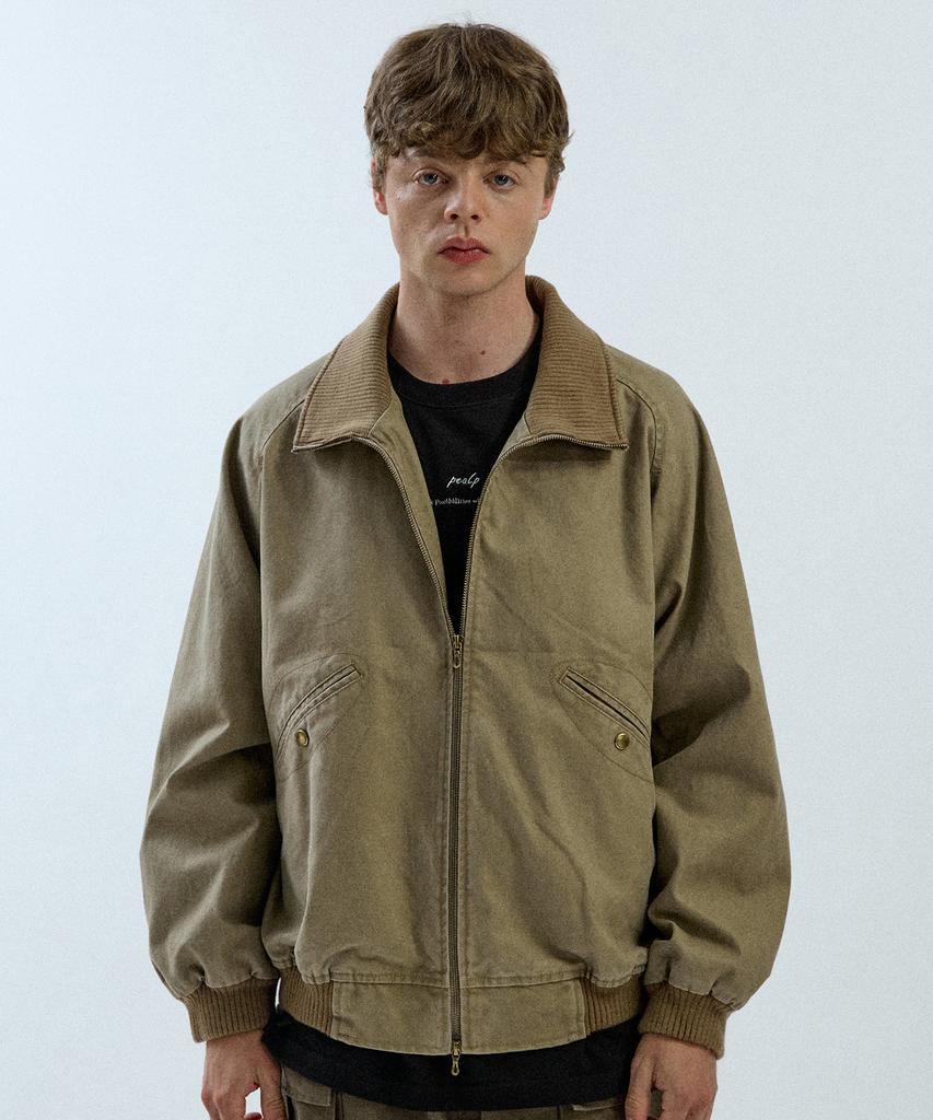 Хлопковая куртка-жилет Pealp Washed Cotton 13(бежевый)