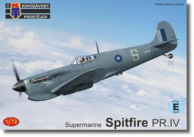 KP Model Spitfire Часть 1 Пластиковая модель KPM0500 1/72 PR.IV (Самолет)