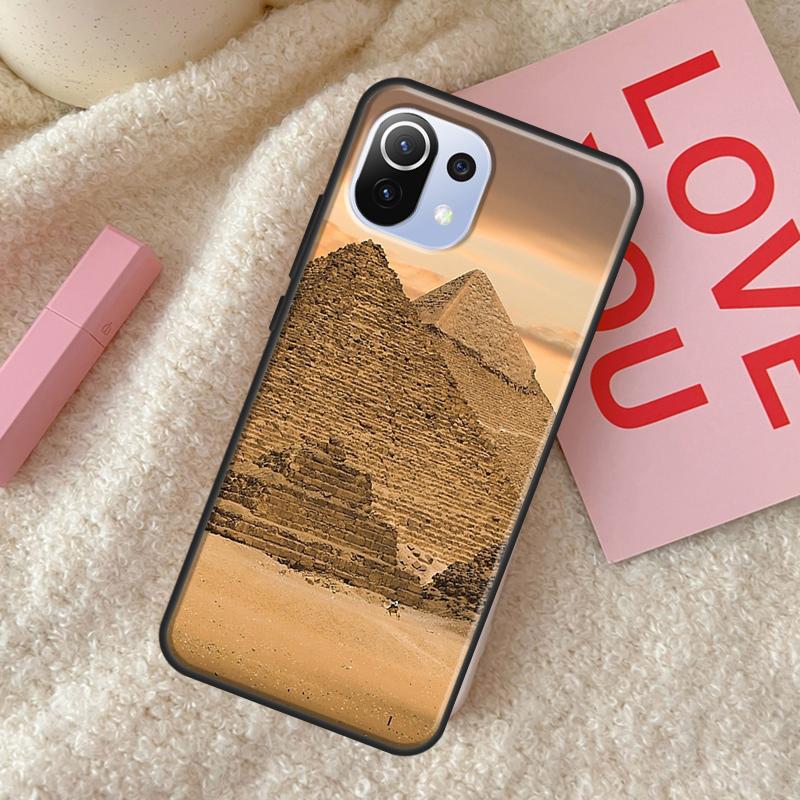 Egypt Pyramids Case For Xiaomi 11T Pro 12 Mi 11 Lite Cover For POCO X3 GT X4 Pro F1 F3 M3 M4 Pro Cover