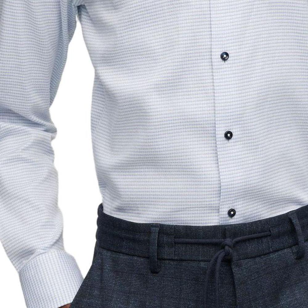 Hugo Boss Рубашка мужская SS23 Синяя 50490032-450