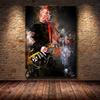 Rock Star Series Oil Painting High-definition Printed Posters Suitable for Living Room and Bedroom Decoration Painting