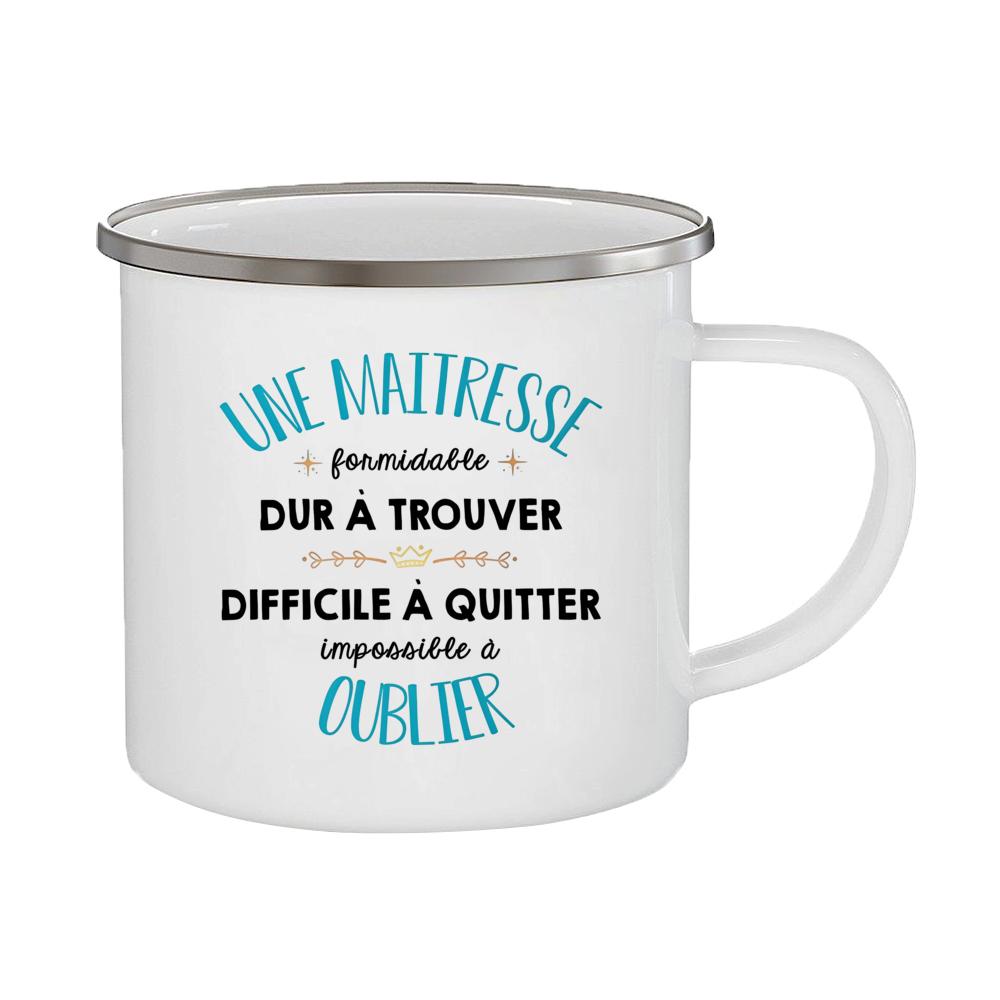 Спасибо Госпожа Учительница Подарки Кружка для кофе Подарок учителю на конец года Чашки Учитель Эмалированная кружка Подарок на конец учебного года Чашки