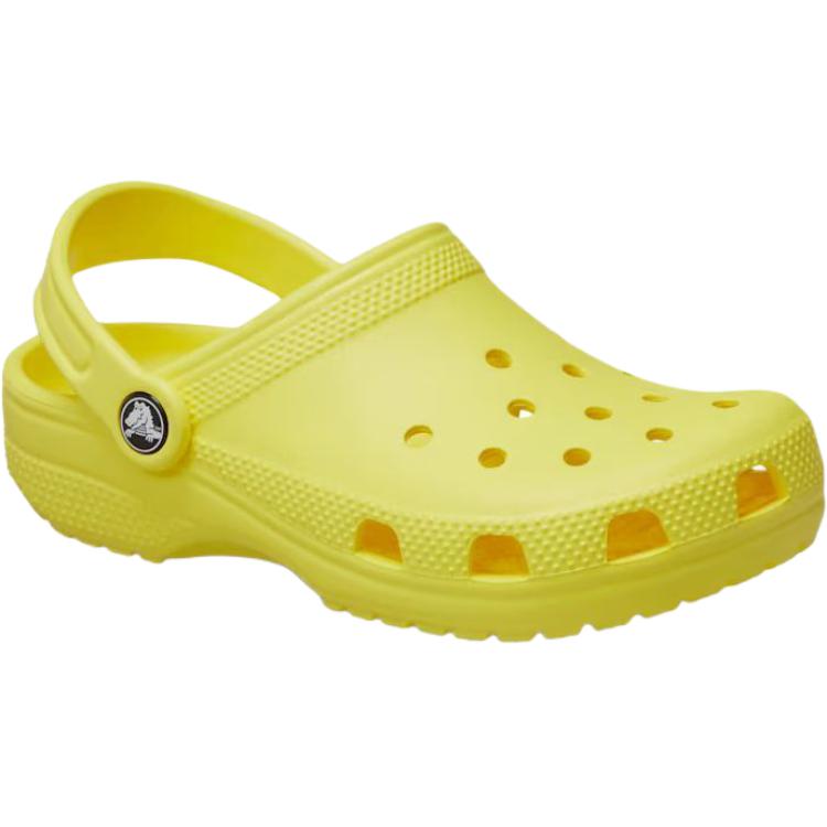 Crocs Классические клоги Удобные Нескользящие Прочные Низкие Детские сандалии Желтые Детские сандалии 206991-77J