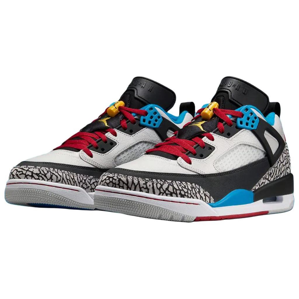 Jordan Spizike Low Top Vintage Basketball Shoes Men's Black White