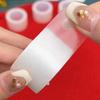 5m Roll of Transparent Silicone Gel Moleskin Tape for Blisters, Unscented, Flexible Protection for Feet Fingers Toes - Waterproof Reusable