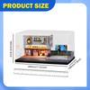 1/64 Diecast Car Display Case Dustproof Cover DIY Diorama for Action