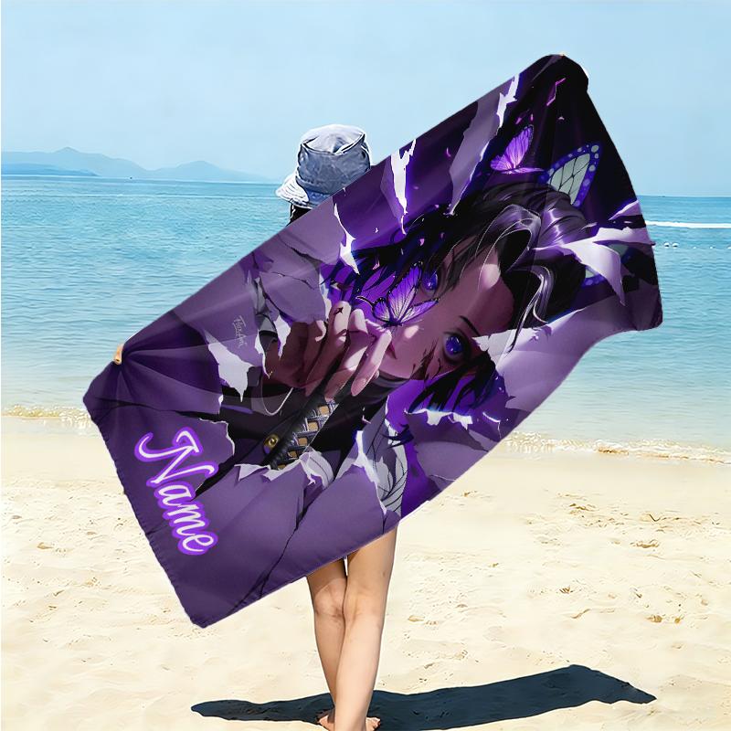 Personalized Arsenal Roses Artwork Beach Towel Microfiber Beach Towel Thin Absorbent for Beach Swimming Yoga Bath Sports. 091047