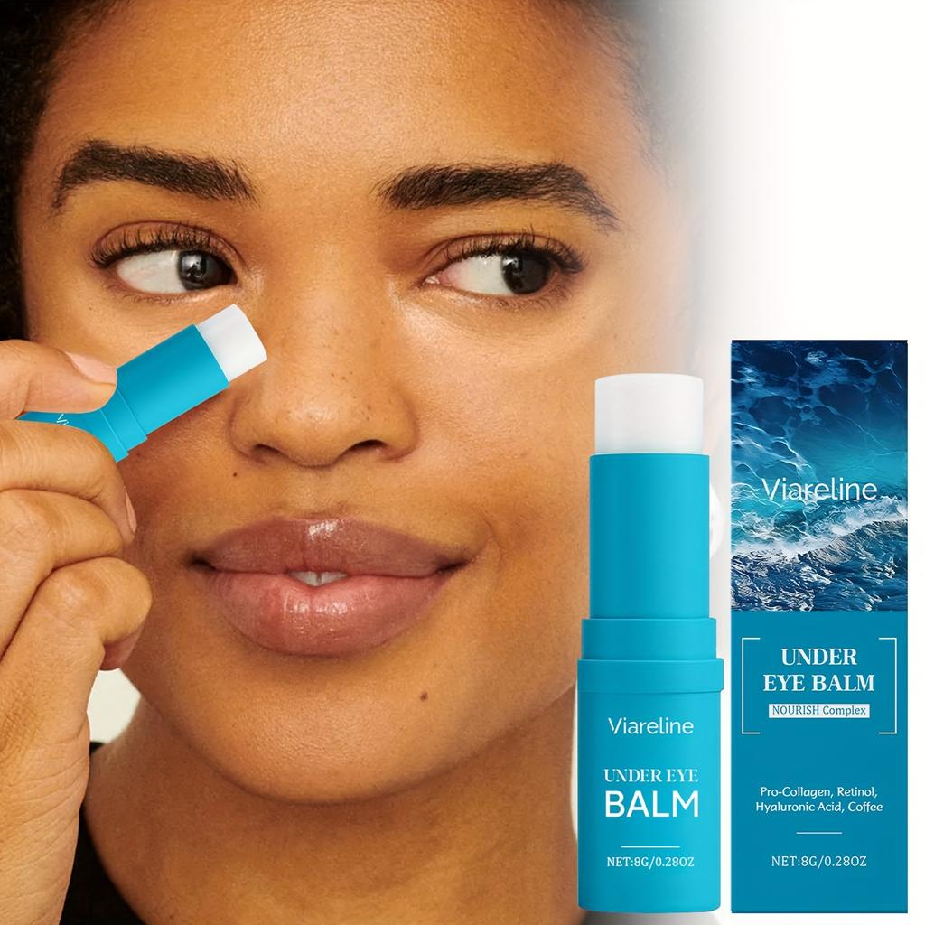 8 г Гиалуроновый крем для глаз стик - Интенсивный увлажняющий гель-бальзам для темных кругов и морщин, уход за чувствительной и сухой кожей под глазами