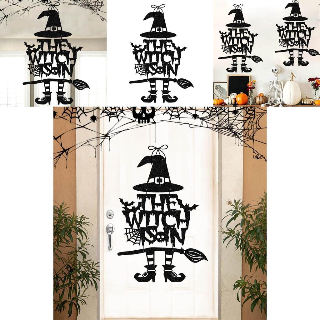 And Bat Witch Theme Halloween Door Hanging Decorations For Festive Ghost Party