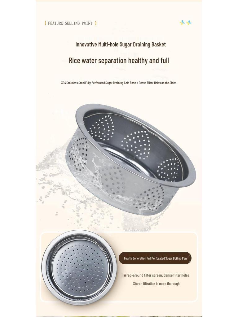 Многофункциональная рисоварка и пароварка объемом 2 л для общежития