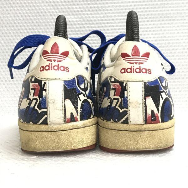 adidas Кеды Superstar к 35-летию, графические, 24.5, лимитированная серия(ИСПОЛЬЗОВАЛ)