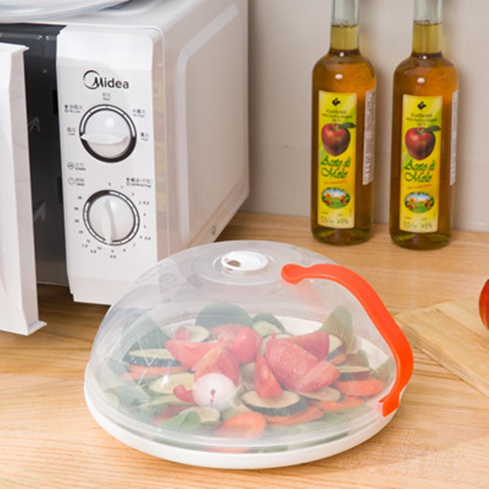 Anti-Sputtering Heat Resistant Kitchen Lid Microwave Food Cover Splatter Protector Plate Cover