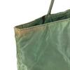 PRADA triangle logo plate Bag Tote Bag Shoulder Bag Nylon khaki