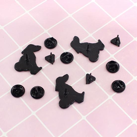 Милая собака Радужный какашка с рисунком животного, значок, детская эмалированная брошь, булавка, ювелирный декор