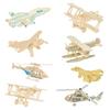 3D Craft Plane Puzzlekits DIY Wood Jigsaw Airplanes New Puzzles Flying Assemble Kit  Kids Gift