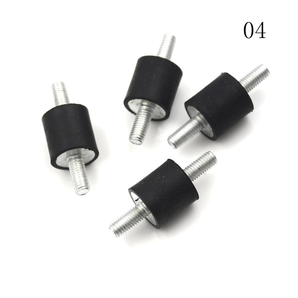 4pcs/lot M4 M5 M6 M8 4Size Anti Vibration Silentblock Boat Car Bobbin Rubber Mounts Male Tools Wholesale