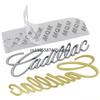 YTSG1 3D Metal Letter Car Tail Sticker Fender Side Trunk Badge For Cadillac ATS BLS CTS EXT SLR SRX STS XT4 XTS XT6 Escalade Deville