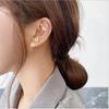 Gold Plated Single Zircon Butterfly Earcuff