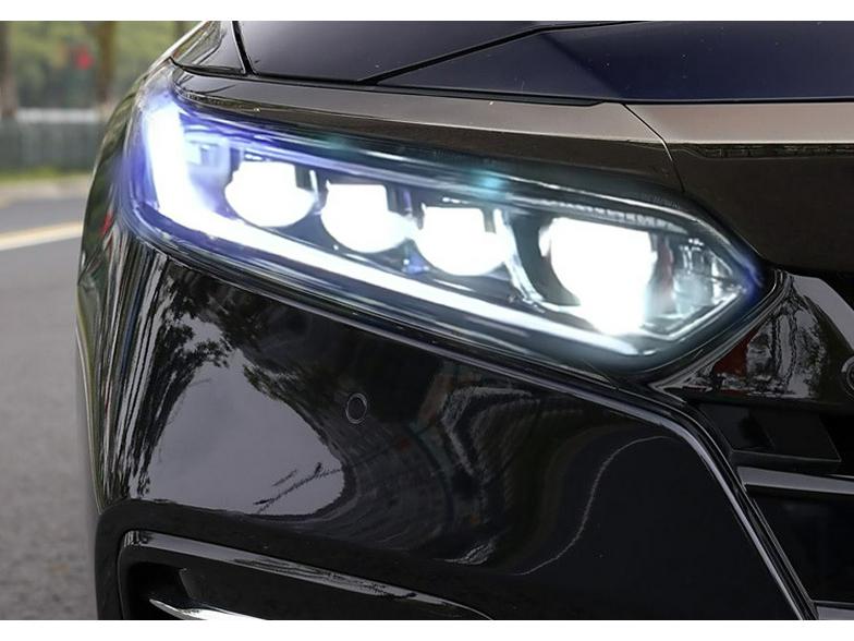 Светодиодная сборка фар для Honda Accord 10-го поколения (2018-2022) с проектором, дневными ходовыми огнями и последовательными указателями поворота