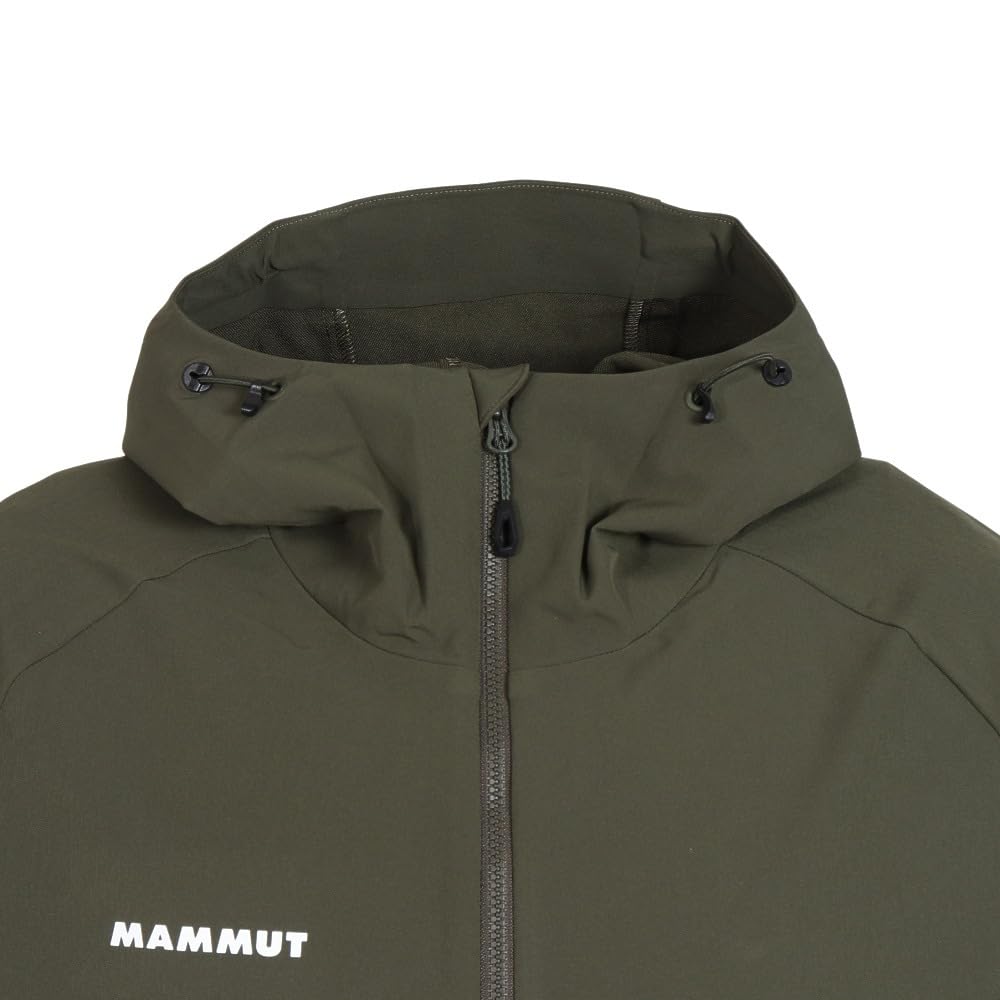 Куртка Macun Soft Shell с капюшоном Asian Fit SO Куртка с капюшоном AF Men S темно-болотный [Mammut] 2.0 Men's/Macun 2.0 1011-00792