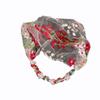 Thin Flower Pattern Headband Multicolor Lace Headwear Fashion Embroidered Headscarf  Summer