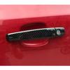 For Opel Insignia A 2008-2018 Carbon Fiber Printed Exterior Side Door Handle Cover Trim Moulding Frame