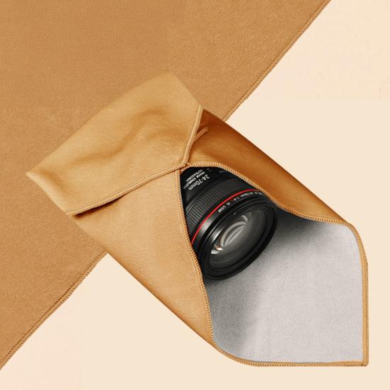 Makeup Bag Portable Protective Cosmetic Pouch Smooth Wear Resistant Self Adhesive Versatile Camera Lens Wrap Travel Organizer