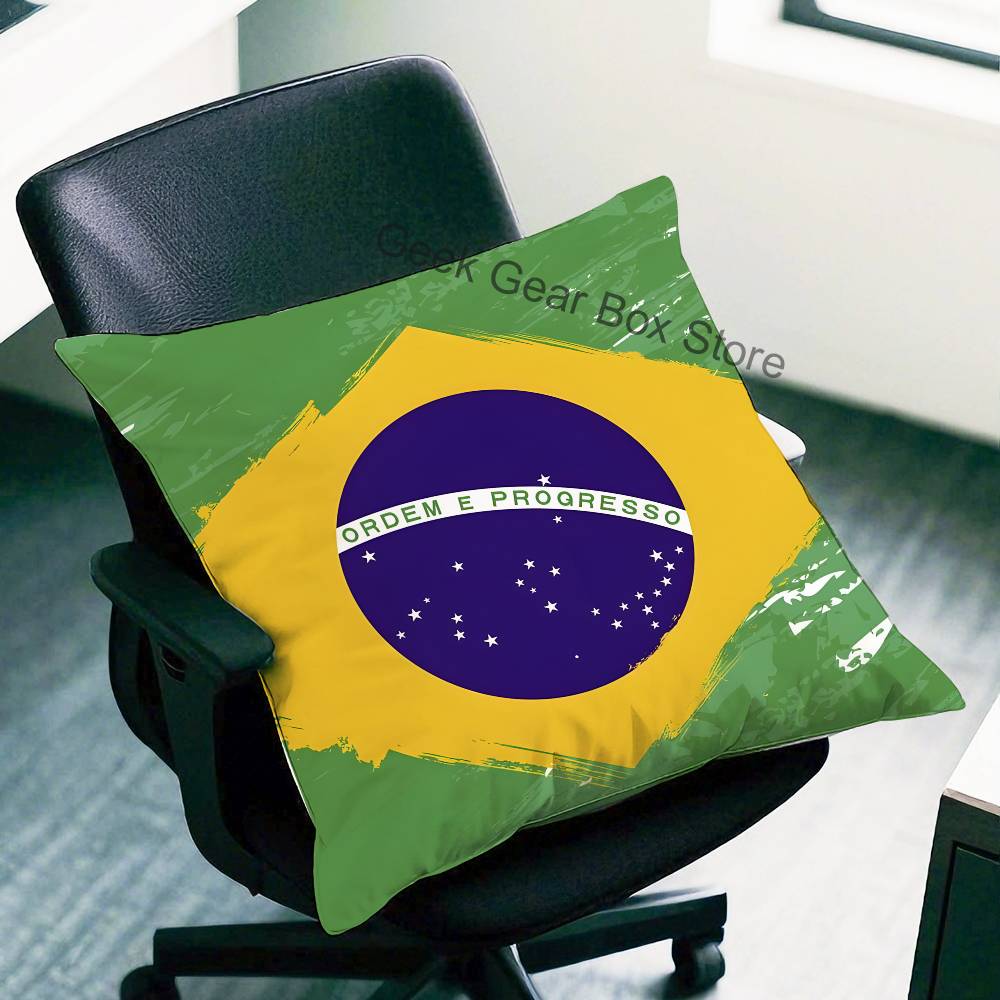 Rio De Janeiro-Brazi Anime Celebrity Merchandise All-Match Printed Pillow Case Sofa Car Office Room Decoration Protector