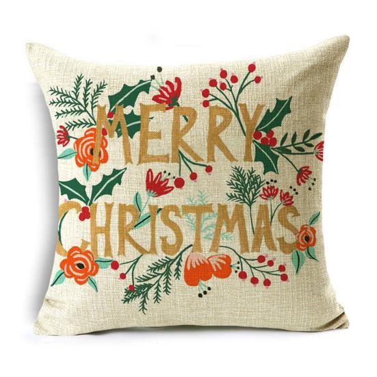 Декоративная наволочка, удобная, увеличивающая атмосферу, защитная, практичная, для общежития, офиса, рождественские тематические праздничные принадлежности, ежедневное использование