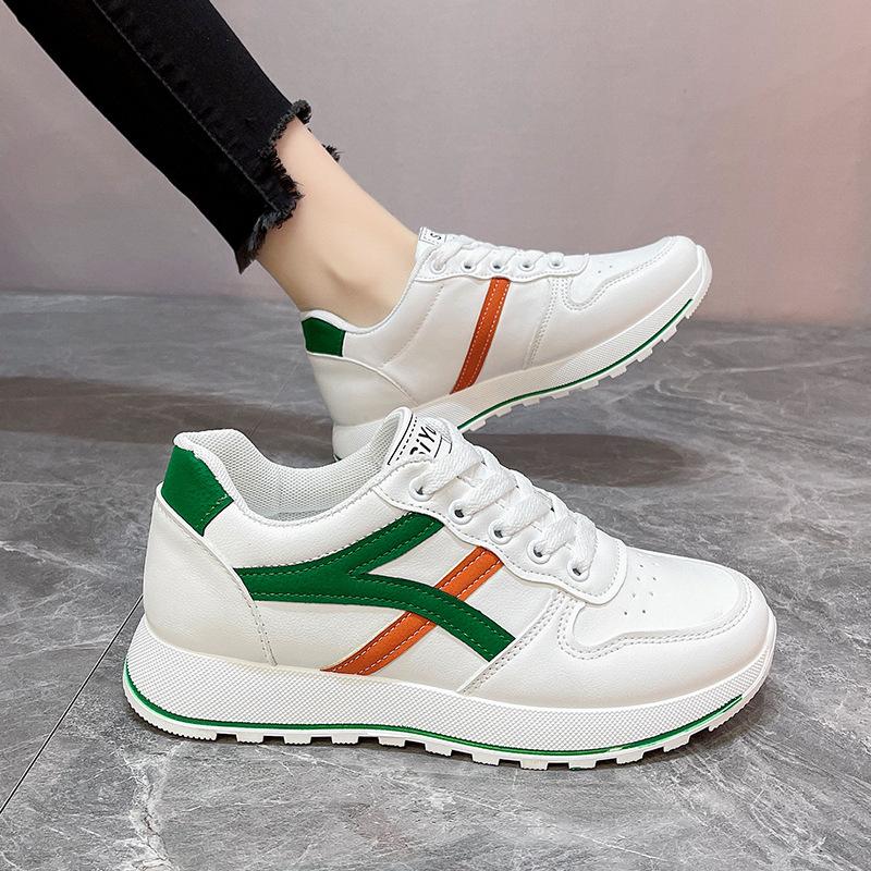 Женская обувь Весенне-осенняя повседневная обувь Модная обувь Студенческая одинарная обувь Спортивная обувь Нескользящие легкие туфли Forrest Gump