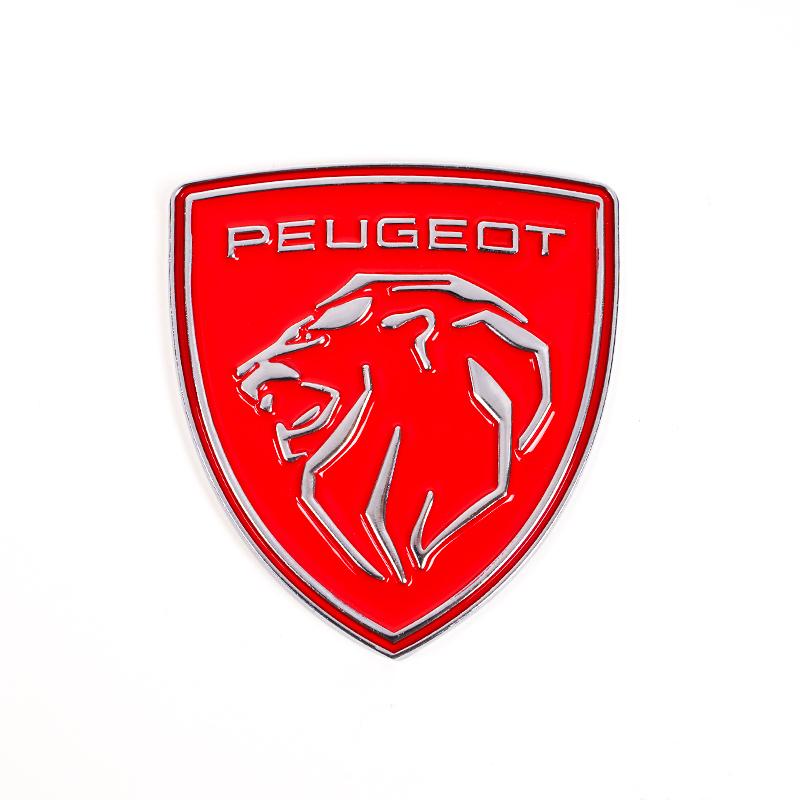 Peugeot Car 3D Metal Badges Trunk Body Window Side Decoration Sticker For Peugeot 2008 307 308 206 207 208 407 508 5008 106 3008