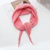 Winter Wool Triangular Scarf Korean Style Headscarf Shawl New Warm Knitted Scarf