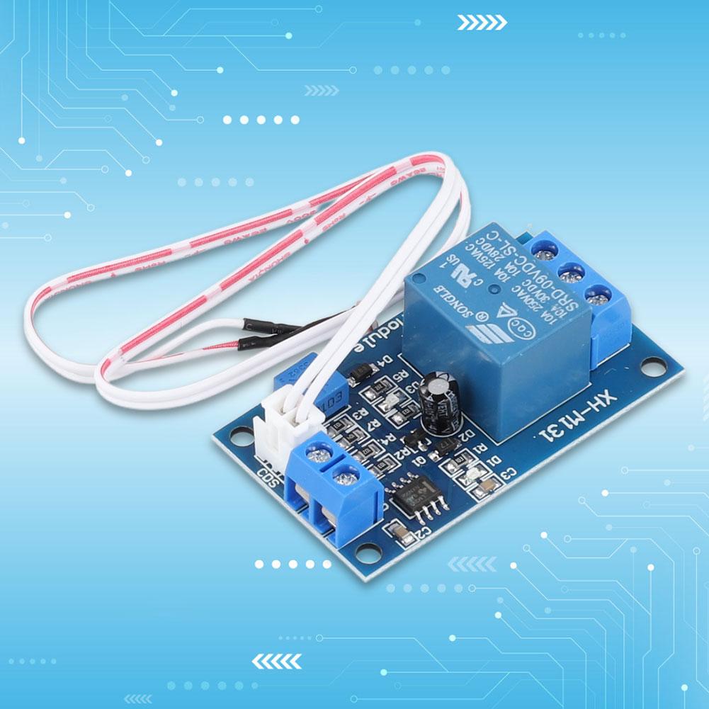 XH-M131 5V 12V 24V Переключатель управления освещением Датчик обнаружения Автоматический переключатель управления освещением Фоторезистор Реле Обнаружение света