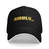 Бейсболки с золотым логотипом Airbus, Кепки Snapback для активного отдыха, Унисекс