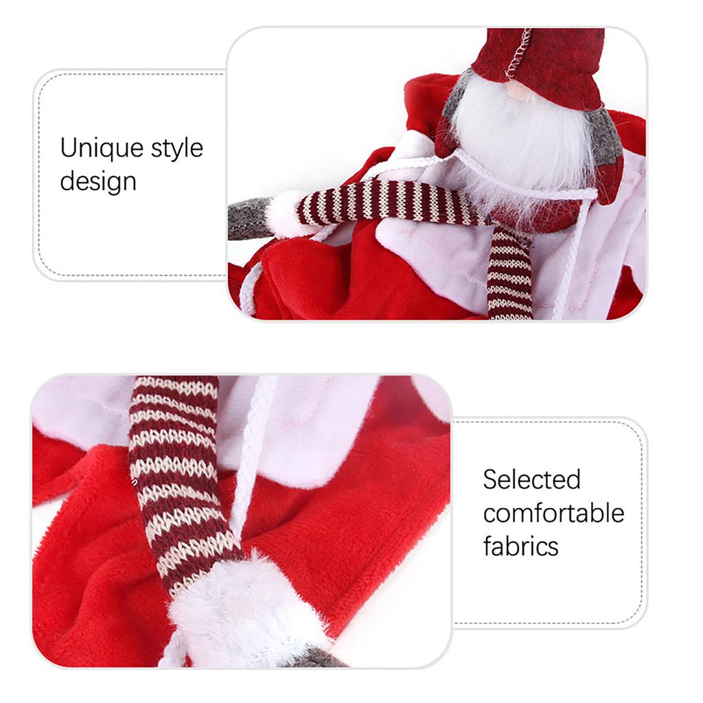 Pet Clothes Christmas Funny Clothes Cloak Dress Cloak Coat Dog Cloak