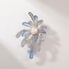 Senior Brooches Flower Leaf Brooch Pins for Women Suit Pendant  Fashion Brooches Jewelry