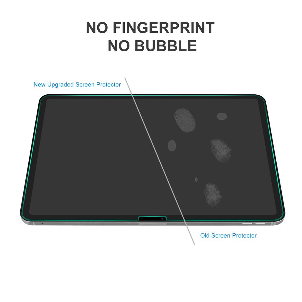 Для Microsoft Surface Pro 12 дюймов 2 шт. Защитное стекло ENKAY HAT PRINCE 9H 2.5D 0.33 мм Высокое Алюминосиликатное стекло