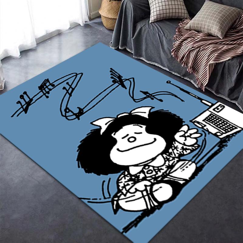 2025 New Mafalda Carpet Rug for Living Room Bedroom Home Sofa Decoration,Kids play Non-slip Floor Mat 79